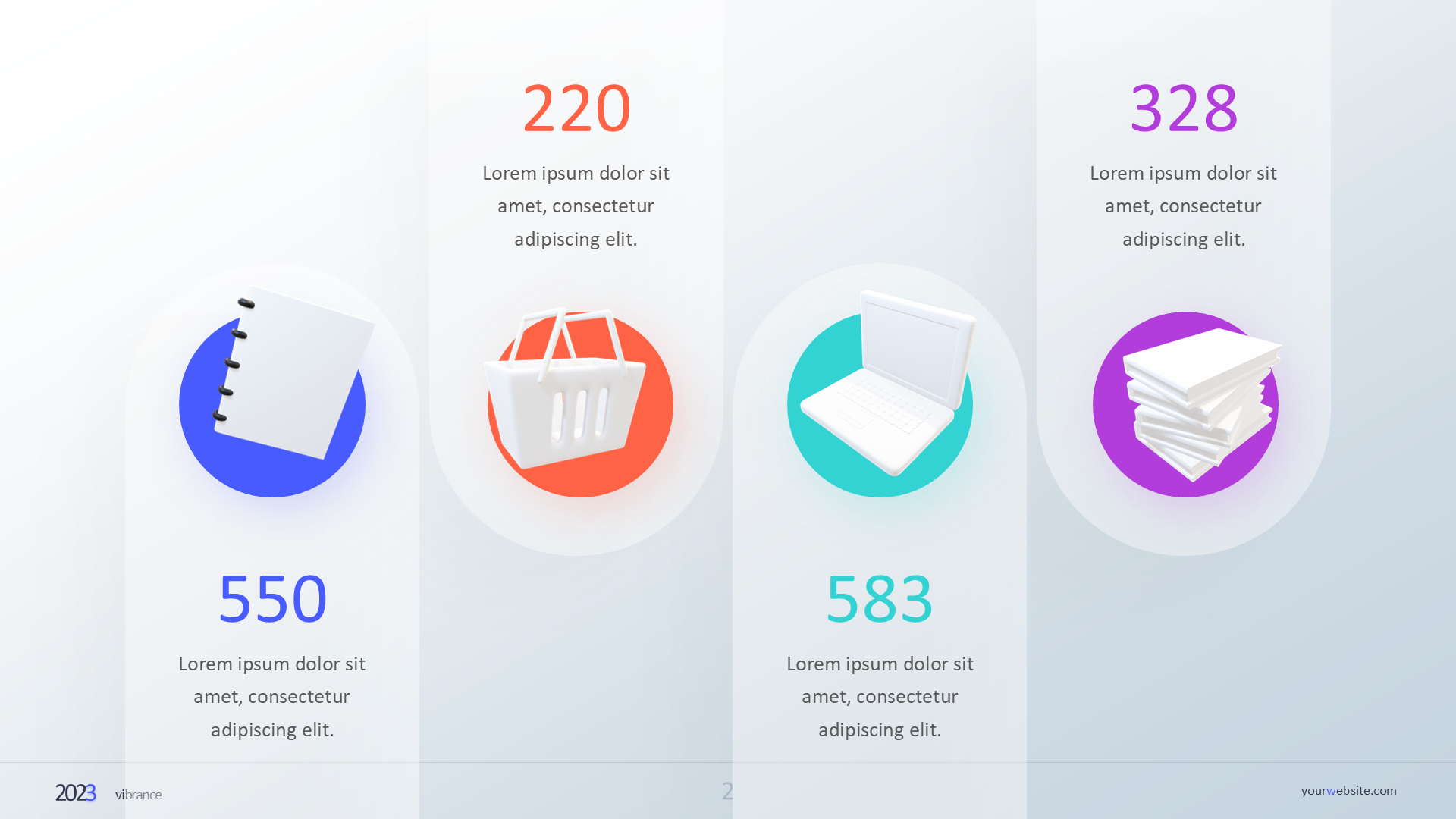 Business Model & Service (light) slide 2